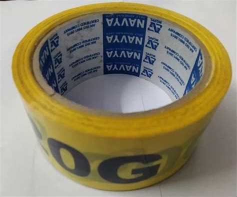 Mm Bopp Self Adhesive Printed Tape At Rs Box In New Delhi