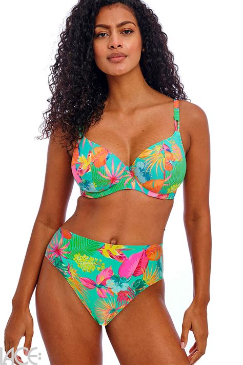 Freya Swim Isla Margarita Bikini Bh Tiefes Dekollet G K Cup Jade Lace De