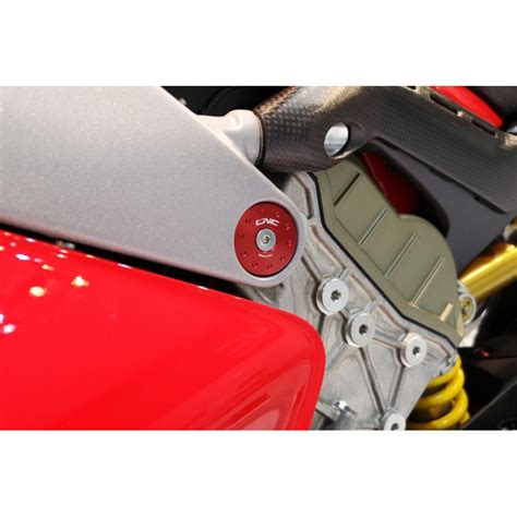 Kit Bouchons De Cadre Cnc Racing Pour Ducati V