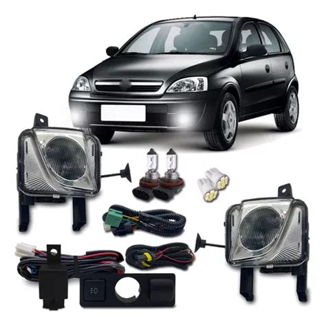 Kit Farol Milha Corsa Montana Meriva A Brinde Frete Gr Tis