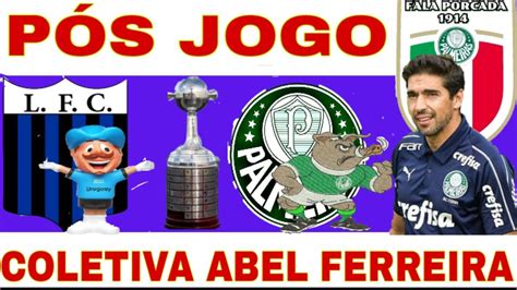 AO VIVO COLETIVA ABEL FERREIRA LIVERPOOL URU X PALMEIRAS LIBERTADORES