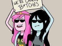 Lesbian Cartoon Characters Ideas Marceline And Bubblegum Cartoon Adventure Time Marceline