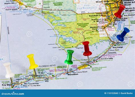 Florida Keys Miami Florida Road Map Trip Travel Key West Cruise