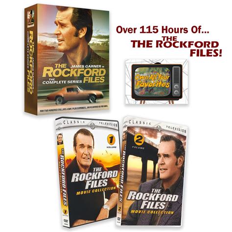 Amazon.com: The Rockford Files Complete Series + All 8 Feature Length