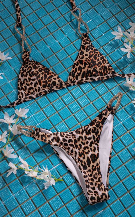 Bikini Mora Leopardo Tits