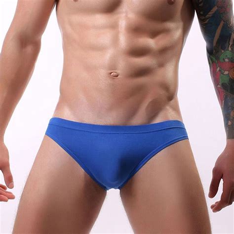 Premium Quality Men S Seamless Ice Silk Bikini Brief Breathable And Stylish Ebay
