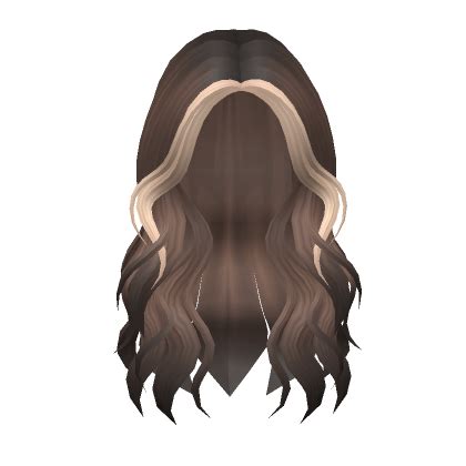 Lush Wavy Hair Blonde And Brown Roblox