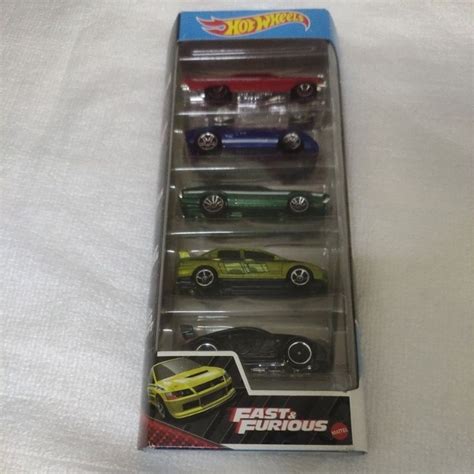 Hot Wheels Packs Hw Fast Furious Series Lancer Evo Nissan Skyline Gtr R Brian Jdm Fnf Box