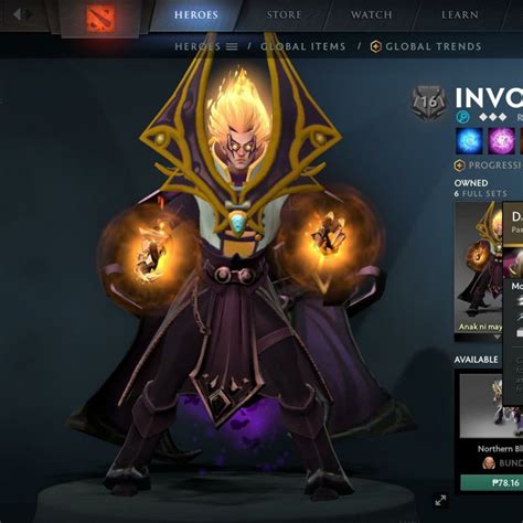 Invoker Dark Artistry Best Mixed Set, Video Gaming, Gaming Accessories ...
