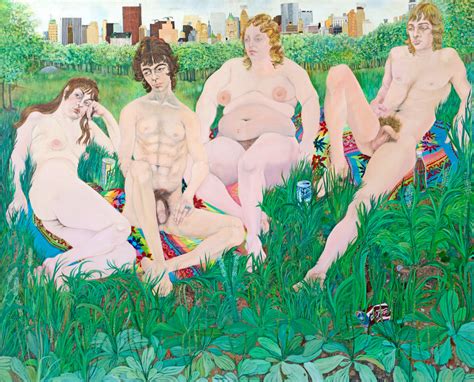 Martha Edelheit Naked City Paintings From Eric Firestone Gallery Great Jones