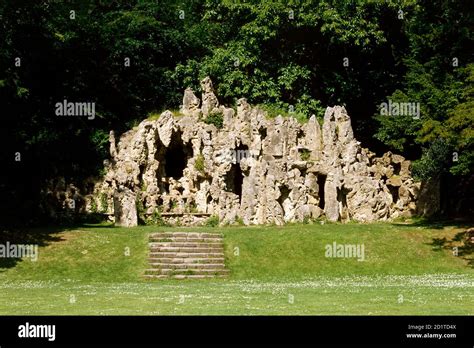 Old Wardour Castle Wiltshire The Grotto Built C1792 By Josiah Lane