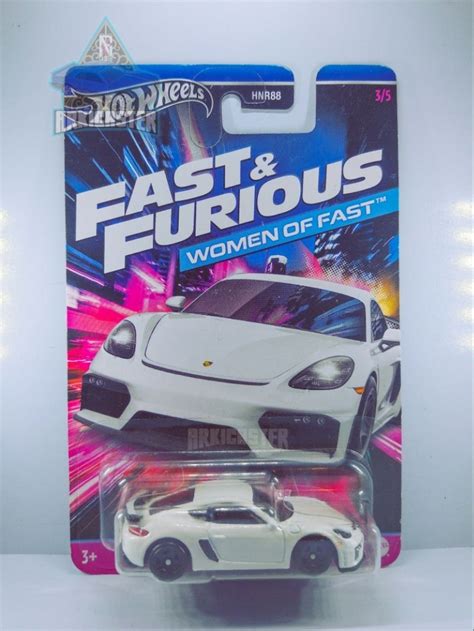 Jual Hot Wheels Fast Furious Porsche Cayman GT Putih Women Of Fast WOF Shopee Indonesia
