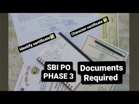 Documents Required For SBI PO Interview SBI PO Interview Sbipo