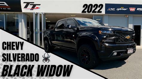2022 Black Widow Chevy Silverado By Sca Performance And Tough Trucks