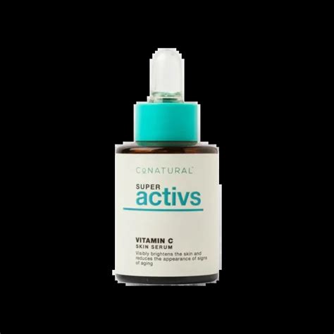 conatural super activs skin serum vitamin  looksland