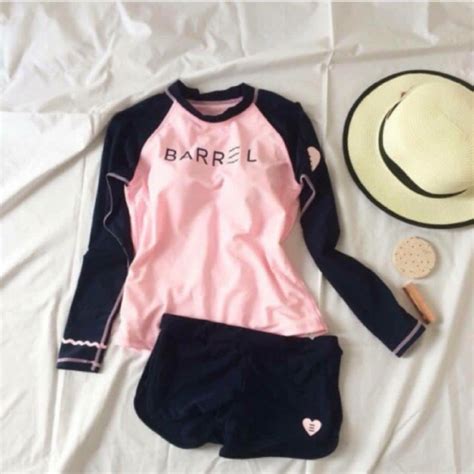 Áo có gọng mút chú ý Bikini tay dài che nắng Hàn Quốc hồng pastel xanh loại cao cấp quần short