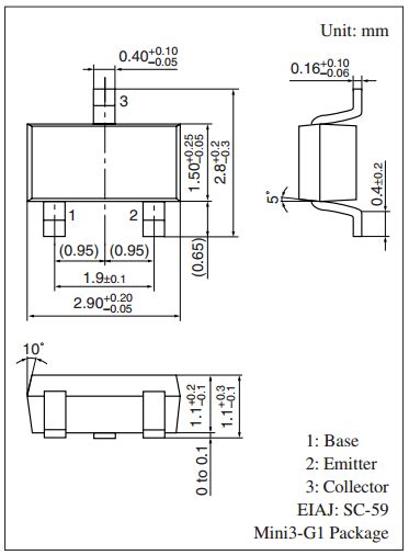 3 pin SMD код (2F) - РадиоСхема
