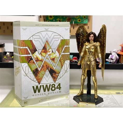 野獸國 HOT TOYS MMS 神力女超人 金鶯鎧甲 蝦皮購物