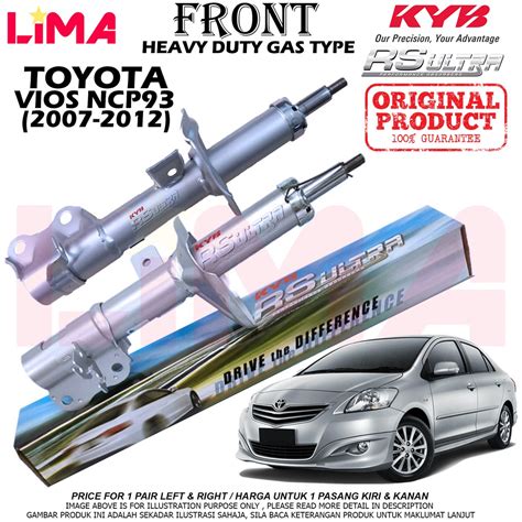 TOYOTA VIOS NCP93 FRONT SHOCK ABSORBER RS ULTRA 1SET HEAVY DUTY