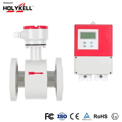 Holykell 4800 Mag Electromagnetic Flow Meter In Wastewater Treatment