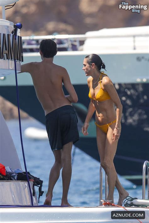 Jennifer Connelly Sizzles In Sexy Yellow Bikini In Ibiza Aznude