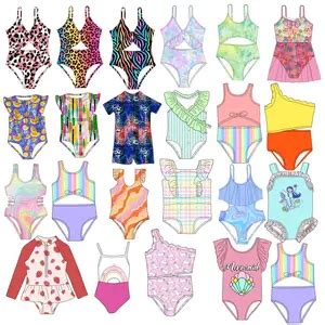 Image Girls Bikini Clasps Slingshot Bikini Push Up Swim Tankini Transparent Bathing Suits Rubber