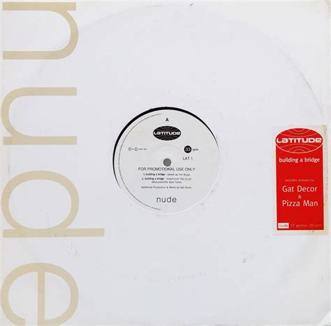 Latitude Building A Bridge Nude Records 12 Promo Belfast