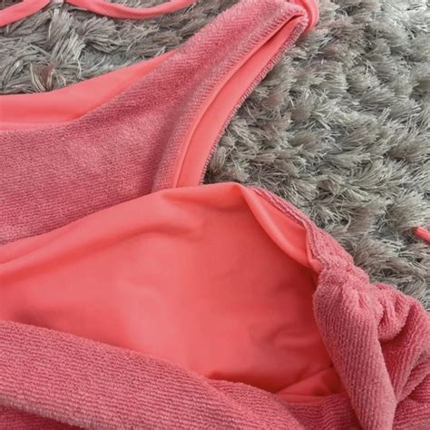 Issey Swimwear Bikini Set Bikini And Skirt Size Depop