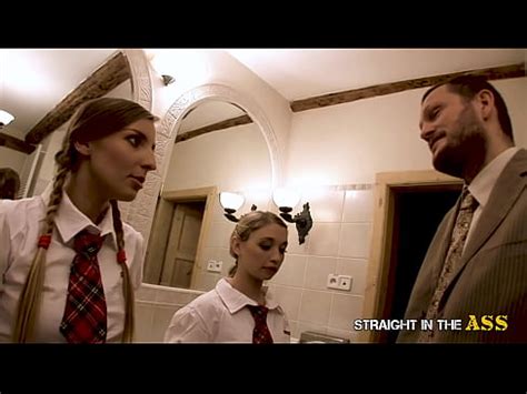 Straight In The Ass Classroom Action With Anal Lesson XNXX