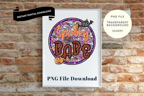 Spooky Babe PNG Graphic By CraftyMama Creative Fabrica