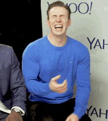 Chris Evans Laughing GIF - Chris Evans Laughing - Discover & Share GIFs