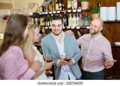 Group Young Adults Hanging Out Bar Stock Photo 320754929 | Shutterstock