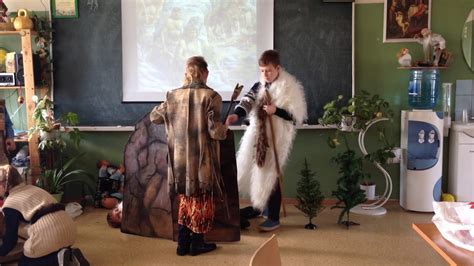 Постановка по произведению "Доисторический мальчик" - YouTube