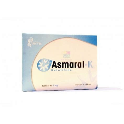 Asmaral K 1mg Caja Con 30 Comprimdos