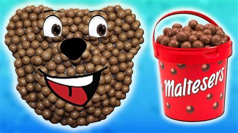 Желейно - Шоколадный Медведь из Шоколадных Шариков Maltesers - YouTube