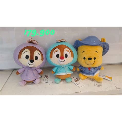 Jual Boneka Chip Dale Winnie The Pooh Raincoat Miniso X Disney Shopee