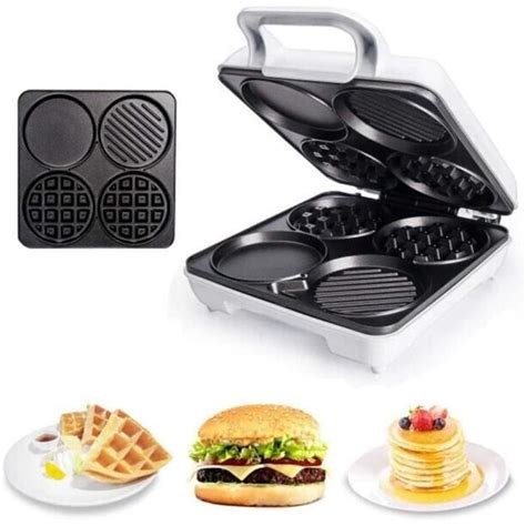 Gaufrier Gaufrier En Avec Plaque Sandwich Gaufre Plaques