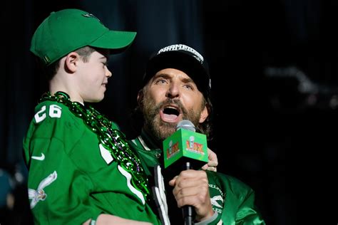 Bradley Cooper reflects on full circle moment watching Eagles Super