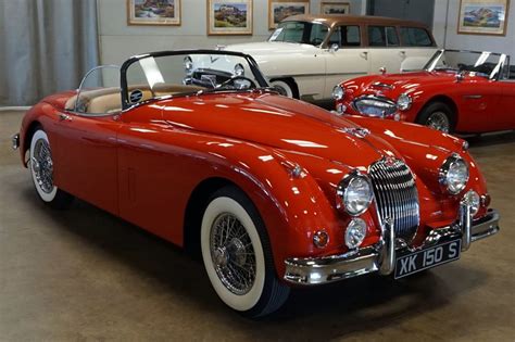 1959 Jaguar XK150 3 4S Roadster Carmen Red With 51826 Miles Available