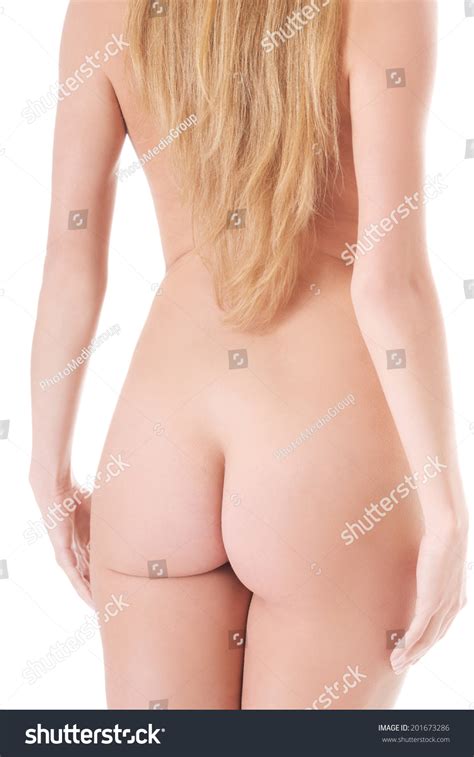 Beautiful Caucasian Naked Woman Standing Rear Stock Photo Edit Now 201673286