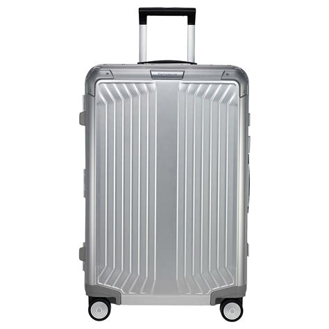 Samsonite Reisetrolley Lite Box Alu Spinner Cm Silber Koffer Kopf