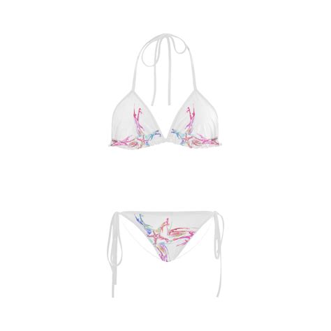 Fractal Star Custom Bikini Swimsuit Id D