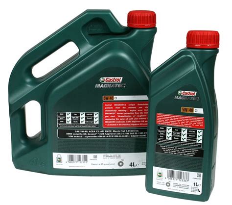 Всё про моторное масло Castrol 5W-40 - характеристиками, форма выпуска ...