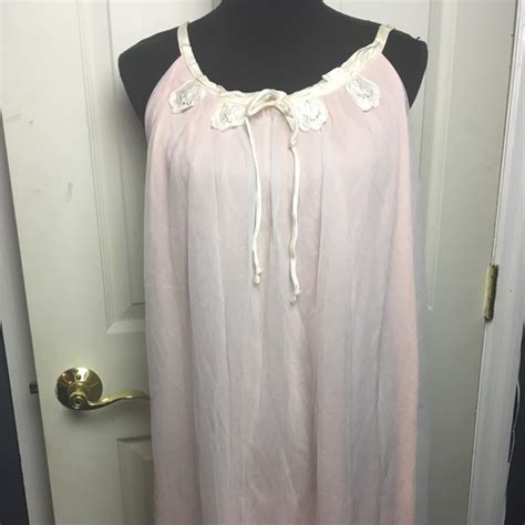 Intimates Sleepwear Vintage Pink S Babydoll Lingerie Poshmark