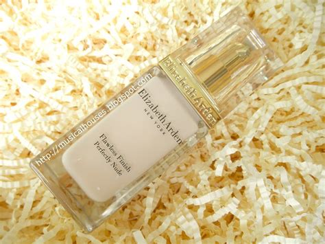 Elizabeth Arden Flawless Finish Perfectly Nude Makeup Foundation Review And FOTD Of Faces And