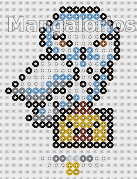 Link Blocked Harry Potter Perler Beads Perler Bead Art Perler Beads