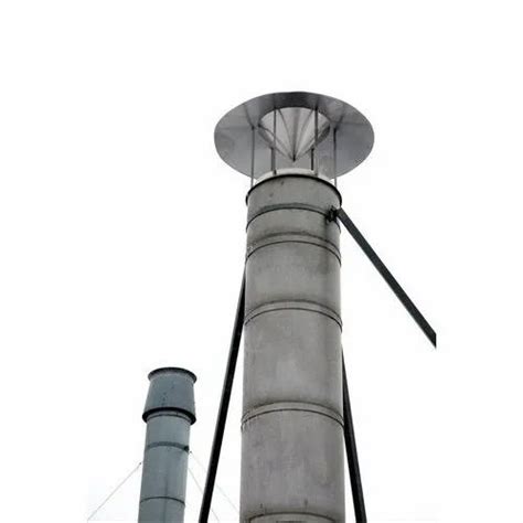 Mild Steel 500 800 M3h Boiler Chimney At Rs 50000piece In Bathinda