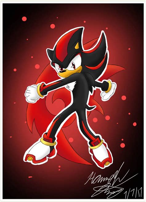 Shadow the Hedgehog Fan Art by ArtisticCatGirl101 on DeviantArt