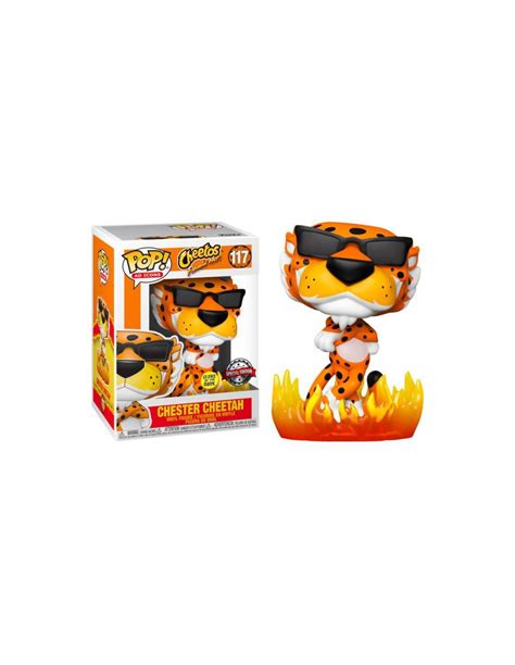 FUNKO POP Cheetos Flamin Hot Chester Cheetah Special Edition Glows Tienda Funko Pop Oficial
