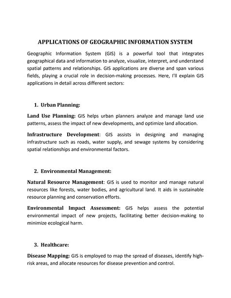 SOLUTION: Applications_of_Geographic_Information_System - Studypool